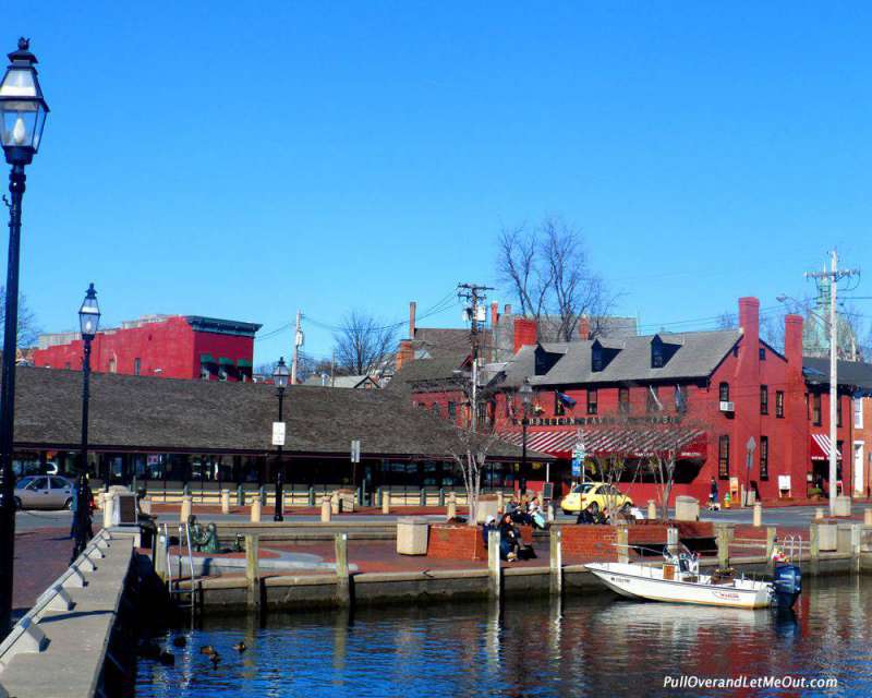 City Dock at Annapolis has been a central part of the city since the 1700's.