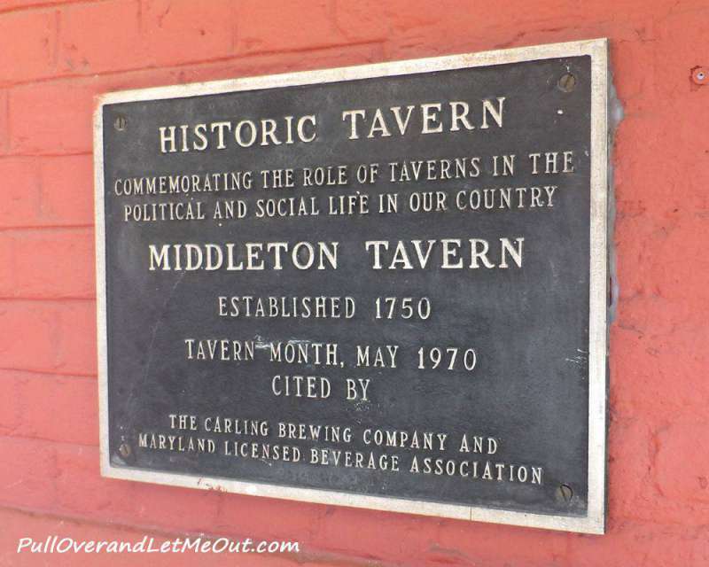 The tavern was frequented by many historic figures.