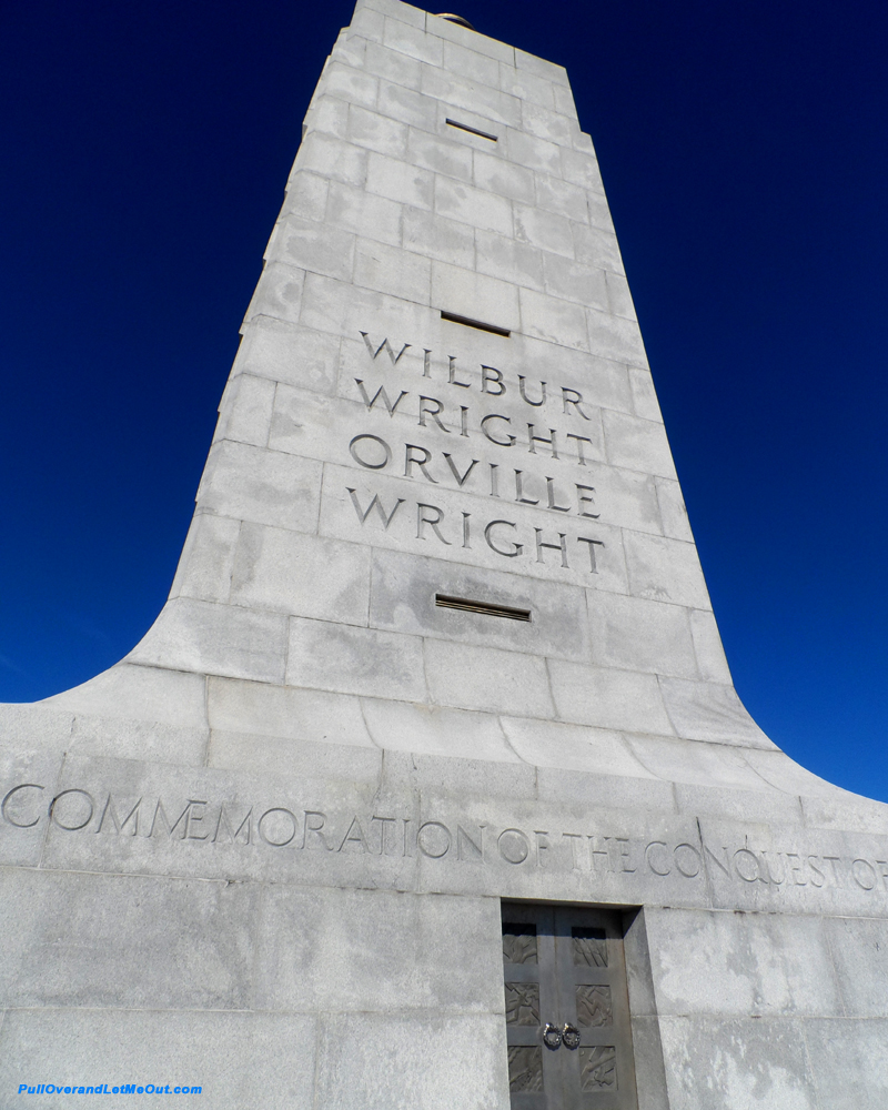 Wright Brothers Memorial in Kitty Hawk NC