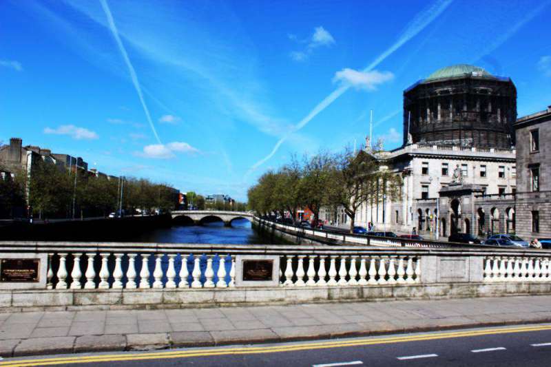 O'Connell Street Bridge Dublin May 14 2016