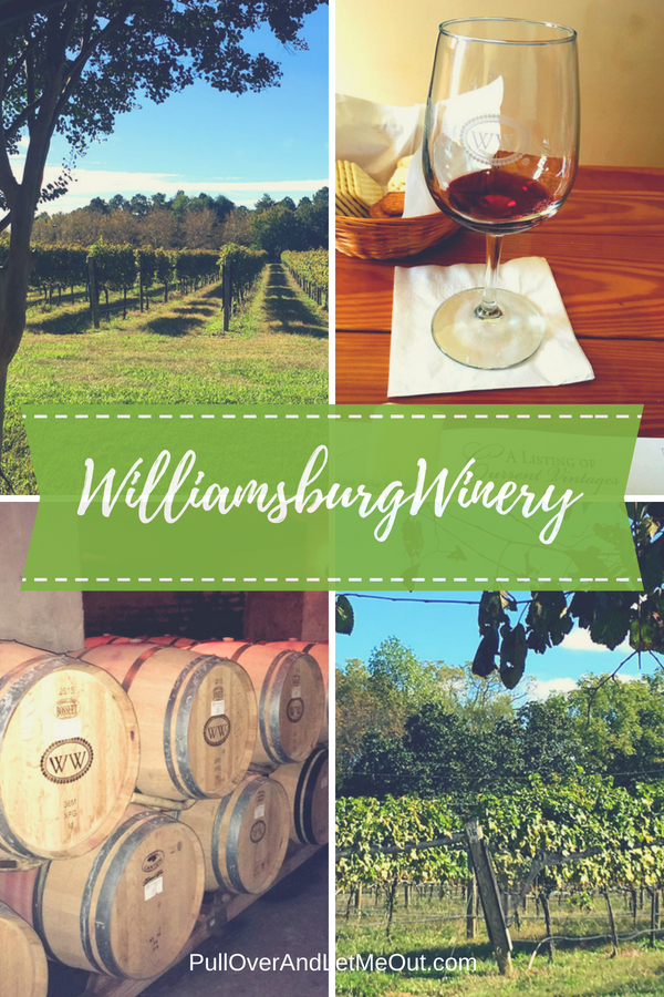 Williamsburg Winery PullOverAndLetmeOut pin