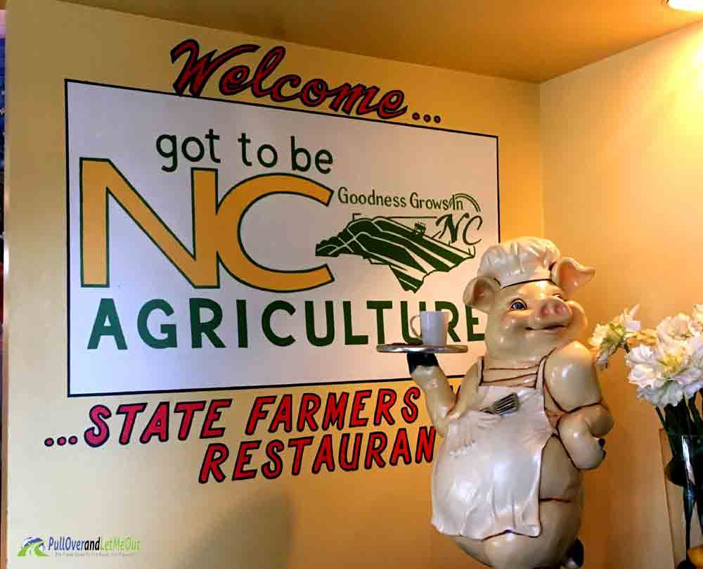 Welcome Pig NC Farmers Market Restaurant PullOverandLetMeOut