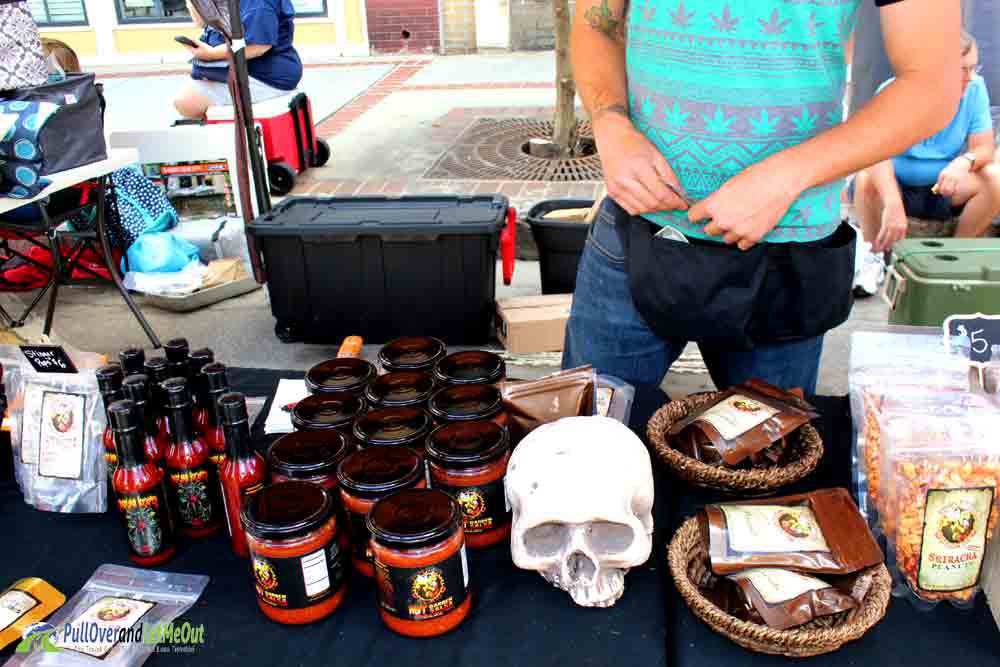 NC Hot Sauce Festival Ghost Peppers in the sauce PullOverandLetMeOut