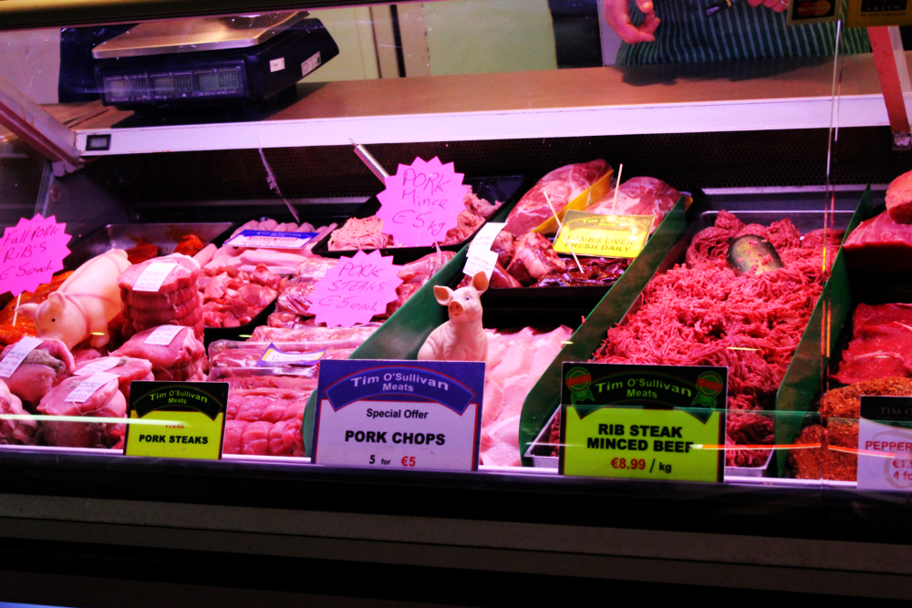 pork case at English Market Cork Visit Ireland Now PullOverAndLetMeOut