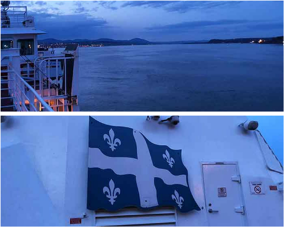 Levis ferry sunset Quebec PullOverAndLetMeOut