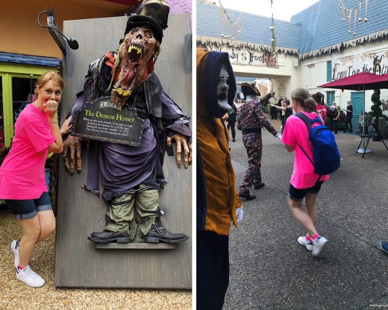 Busch Gardens Howl-O-Scream ghouls PullOverAndLetMeOut