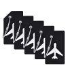 5Pack-Silicone-Luggage-Tag-With-Name-ID-Card-Perfect-to-Quickly-Spot-Luggage-Suitcase-By-CPACC-0