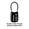Master-Lock-Padlock-Set-Your-Own-Combination-TSA-Accepted-Cable-Luggage-0-3