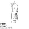 Master-Lock-Padlock-Set-Your-Own-Combination-TSA-Accepted-Cable-Luggage-0-4